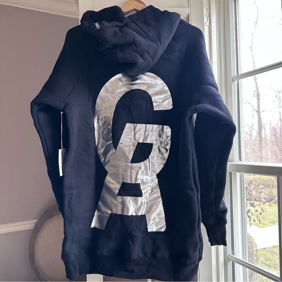 Good American Women’s The Icon Hoodie New Black - Picture 5 of 8